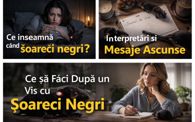 Ce înseamnă când visezi șoareci negri? Semnificații, interpretări și mesaje ascunse Ce înseamnă când visezi șoareci negri