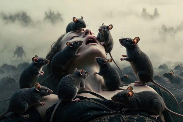 Ce înseamnă când visezi șoareci care se urcă pe tine